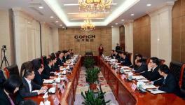 海螺、華潤水泥高層領導舉行會談