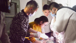 中達水泥廠工棚坍塌 4人不幸遇難