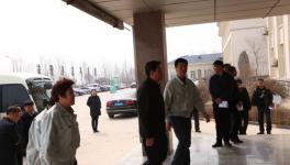 盤錦市書記到新興鎮山水水泥有限公司調研