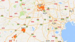 熱點網格反映部分區域大氣污染程度高 需加大管控力度