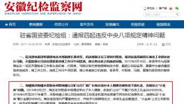 海螺水泥分公司領導收紅包被紀檢組調查！