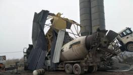 悲劇！余姚百噸水泥罐體坍塌，現場面目全非，一人被埋……