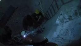 水泥廠工人作業時遭意外 被困5層樓高的水泥罐中