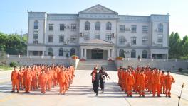 贊皇金隅舉行升旗儀式暨“安全生產月”活動啟動會