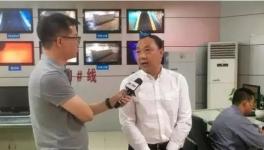 央視記者到武安新峰水泥采訪城鄉(xiāng)垃圾處置項(xiàng)目