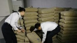 深圳市28噸假水泥被查獲