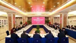 海螺集團(tuán)慶祝改革開(kāi)放暨寧國(guó)水泥廠(chǎng)建廠(chǎng)40周年召開(kāi)座談會(huì)