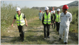 專家對上思縣華潤水泥有限公司綠色礦山創建工作進行驗收考核