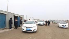 海陵區(qū)市場(chǎng)監(jiān)管局取締一無(wú)照經(jīng)營(yíng)砂石場(chǎng)