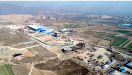 年產(chǎn)1000萬噸的多位一體水泥、混凝土、砂石項目建設神速！