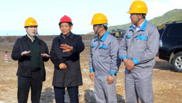 喬龍德到海螺公司云南盈江公司調(diào)研