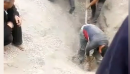 危險！突發垮塌12歲小孩被磚沙掩埋