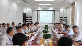 精細(xì)化管理檢查組在郟縣中聯(lián)現(xiàn)場(chǎng)督查！