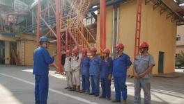 費縣水泥熟料回轉窯燙傷事故緊急處置！原來是應急演練！