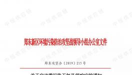 鄭東新區重污染天氣II級響應！污染企業停產/限產！部分路段禁止國四以下重型貨車通行！