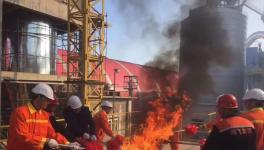 這個地區(qū)又一條日產3200噸水泥熟料生產線點火！