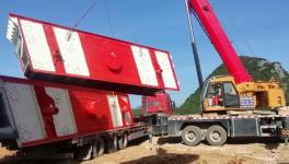 一機兩用 | 鑫金山廣西國浩時產1000噸砂石骨料生產線 火熱建設中