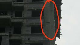 山東驚現“樓歪歪” ！住建：已責令停工！