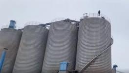 水泥廠有人“跳樓”！賠償款沒談攏！