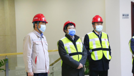 中國建材集團副總經理王于猛到洛陽中聯調研