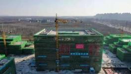 亞洲最大水泥研發基地封頂！將 于明年10月投入使用！