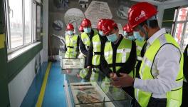 德州市委市直機關工委書記鄭廣敏一行到德州中聯調研