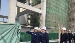 山水水泥100萬噸粉磨生產線項目取得階段性成果！