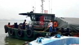 一艘滿載近3000噸的水泥貨船得救了！