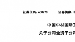 中材國際子公司簽萬噸水泥熟料生產線！